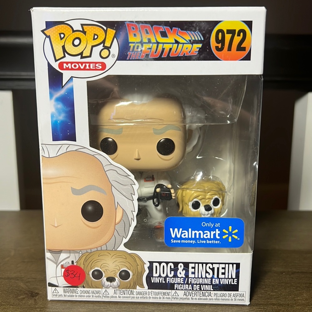 Funko POP! Back to the Future, Doc & Einstein 972